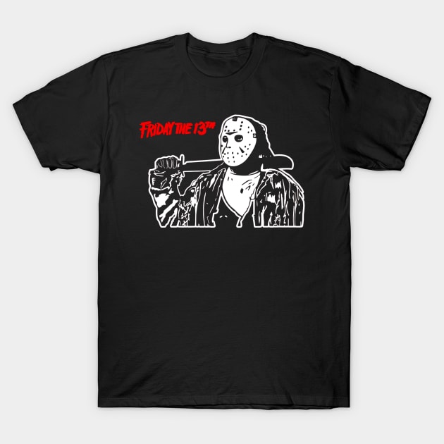 Jason Friday the 13th T-Shirt by OtakuPapercraft